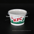 Food Grade KFC 320ml disposable PP plastic soup cup